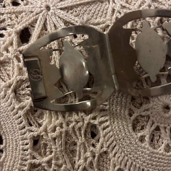 Vintage Sterling 925 Taxco link bracelet - Picture 11 of 13